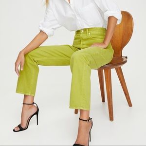 Agolde Matcha 90s Straight Leg Jeans